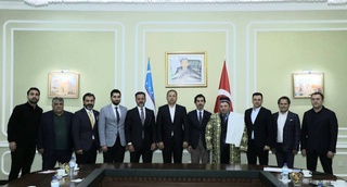 Хоким Навоийской области принял  делегацию из Турции