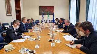 Дар Рим даври навбатии машваратҳои сиёсии Ӯзбекистону Италия барпо гардид