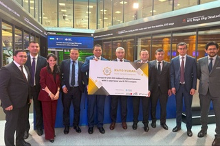 ГП «Навоийуран» успешно разместил еврооблигации на 300 млн долларов на Лондонской фондовой бирже