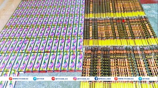 Сотиш мақсадида олиб кетилаётган кўп миқдордаги пиротехника воситалари ушлаб қолинди