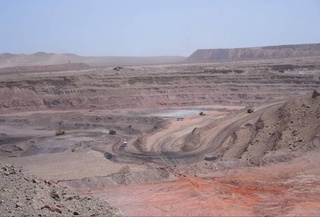 На карьере «Балпантау» выполняются работы по добыче руды