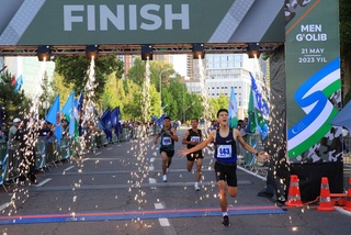 Массовый забег «Мен голиб» объединил тысячи сторонников здорового образа жизни