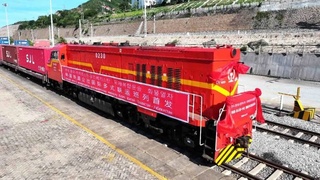 Запущен пилотный поезд по маршруту «Корея - Китай - Казахстан - Узбекистан»