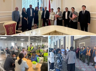 Делегация хокимията Хорезмской области посетила Санкт-Петербург