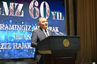 В Навои прошли праздничные мероприятия, посвященные 60-летию образования гидрометаллургического завода №1