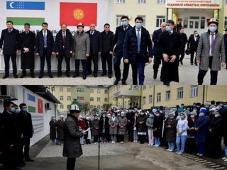 Ўзбекистоннинг кўмаги билан Қирғизистонда 200 ўринли юқумли касалликлар шифохонаси қуриб битказилди