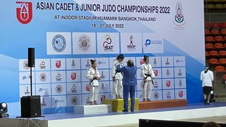 Young judoists of Uzbekistan took the lead at the Asian Championship