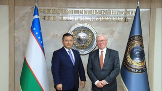 В МВД состоялась встреча со спецпредставителем ЕС по правам человека Имоном Гилмором