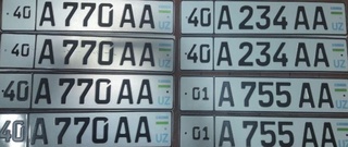 Автотранспорт воситаларининг “қалбаки” давлат рақамлари фош этилди