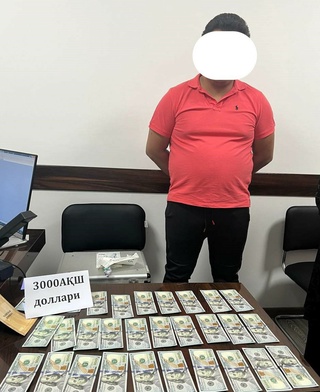 Чет эл валюталарининг ноқонуний муомалага киритилишининг олди олинди 