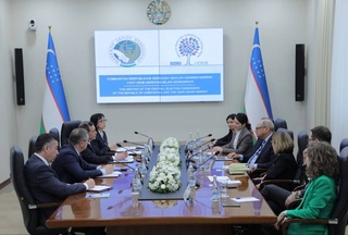 В Центризбиркоме состоялась встреча с членами миссии БДИПЧ ОБСЕ по наблюдению за референдумом