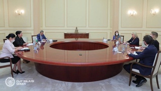 Танзила Нарбаева встретилась со Специальным представителем ЕС по Центральной Азии