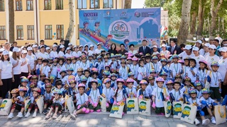 Дар Самарқанд дар байни бачаҳои синну соли томактабӣ веломарафони II баргузор гардид