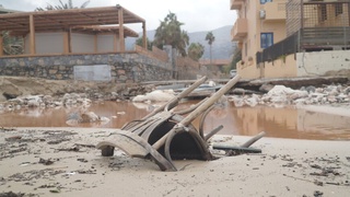 Gretsiyadagi suv toshqini: Volos shahri aholisi suv ta'minotidan uzildi