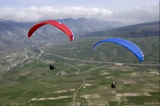 The International Paragliding Festival was held in Samarkand