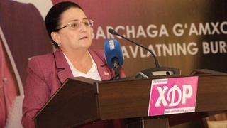 Prezidentlikka nomzod Maqsuda Vorisova oliy taʼlim muassasasida oʻqigan ikki nafar oʻgʻlining shartnoma pulini toʻlashda qiynalganini aytdi