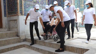 «Самарқанд тарихий обидаларига йўл» волонтёрлик акцияси