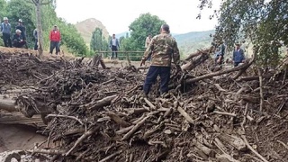 Дар ҷануби Қирғизистон маҷрои лой ҳашт нафарро бурд