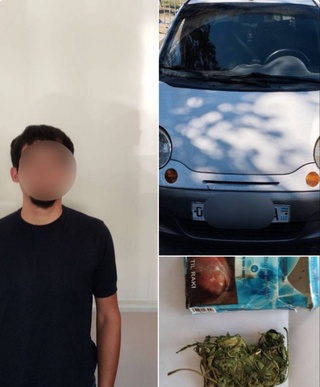 Тошкентга кириб келаётган “Matiz” ҳайдовчиси ёнидан ўткир ҳидли ўсимлик топилди