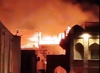 Minorai Kalon yaqinidagi oshxonada yongʻin boʻldi