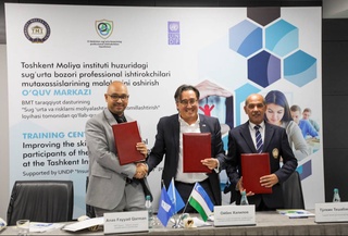 UNDP supported the opening of a training center for specialists in the insurance sector of Uzbekistan