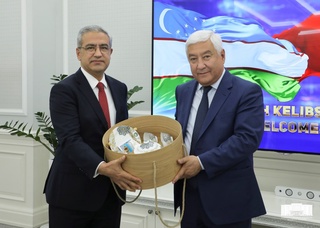 Туркия элчиси билан учрашув бўлиб ўтди