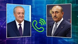 Главы МИД Узбекистана и Турции провели телефонный разговор