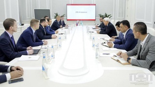 В столичном хокимияте состоялась встреча с российской делегацией «ЛЛК-Интернешнл»