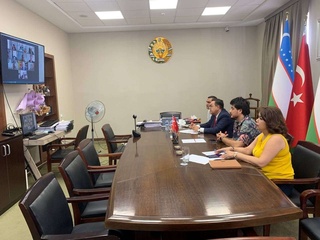 Тошкентга ташрифи кутилаётган Туркия делегацияси билан онлайн мулоқот бўлиб ўтди