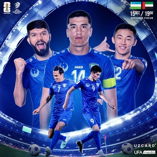 Дастаи мунтахаби футболи Ӯзбекистон имрӯз дар бозии интихобии Ҷоми ҷаҳон-2026 бо тими АМА бозӣ мекунад