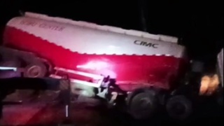 "Қамчиқ" довонида автомашина хандаққа тушиб кетди