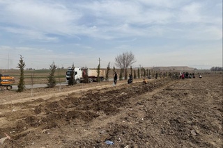 Ohangarondagi chiqindi poligoni atrofida “Yashil belbogʻ“ barpo etiladi