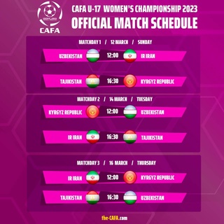 Женская сборная Узбекистана U17 стартует на турнире CAFA U-17 women´s Championship 2023