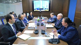 Иброхим Абдурахмонов встретился со спецпредставителем Президента Российской Федерации Михаилом Швыдкой