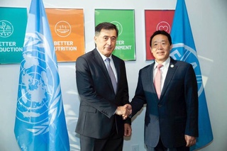 The Foreign Minister of Uzbekistan held a meeting with the Director General of FAO