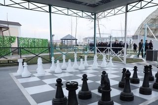 Тошкент вилояти марказида янги шахмат майдончаси ташкил этилди