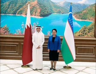 В Сенате Олий Мажлиса состоялась встреча с Послом Государства Катар