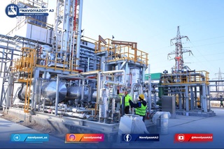 В АО «Навоийазот» введен в эксплуатацию проект по производству технического газа