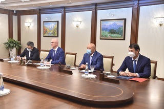 Қозоғистон делегацияси билан учрашув