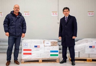 Австрия предоставила Узбекистану 150 тысяч вакцин от коронавируса