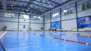 Мактабда замонавий кўп тармоқли Спорт мажмуаси фойдаланишга топширилди