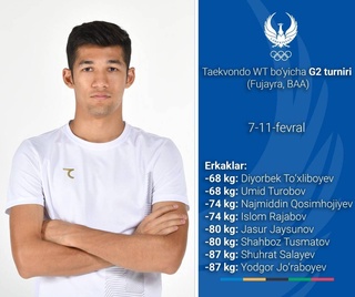 Uzbekistan national taekwondo team will start the new season by participating in the Fujairah Open