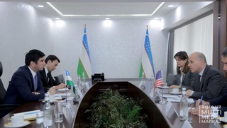 Ауыл шаруашылығы министрі АҚШ-тың Өзбекстандағы елшісімен кездесті