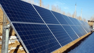 Navoiydagi birinchi yirik quyosh fotoyelektr stansiyasi ishga tushganiga bir yil to‘ldi