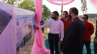 Олмалиқдаги иссиқхонада хориж технологиясида маҳсулот етиштирилади