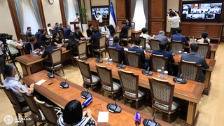 Председатель Сената встретилась с членами Молодежного парламента