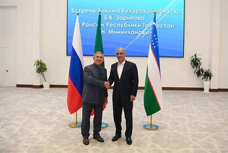 Раис Татарстана Рустам Минниханов прибыл с рабочим визитом в Узбекистан