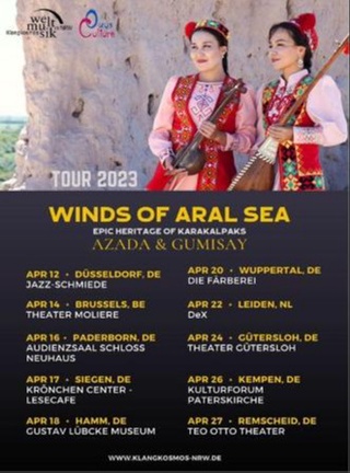 Orol dengizi shamollari Yevropa bo‘ylab esmoqda