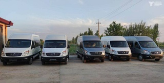 С начала года в Хорезмскую область поступило 48 новых микроавтобусов