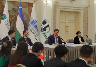 Young people discuss topical issues of ecology and tourism